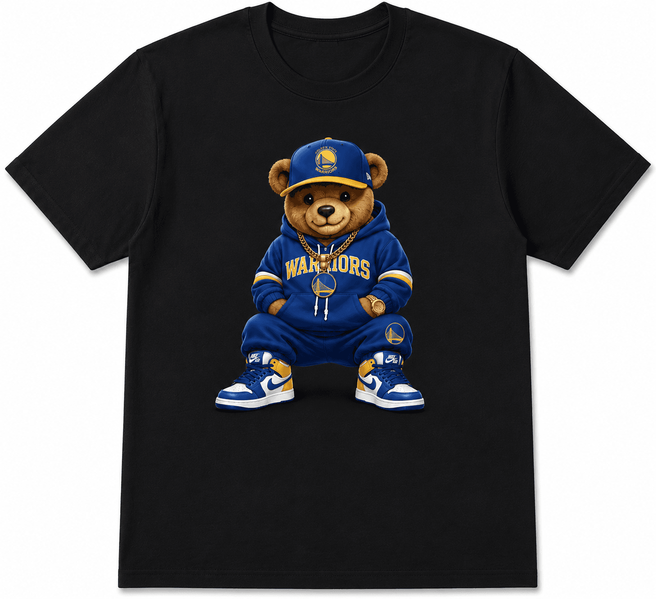 USW Golden State Warriors Bear Tee